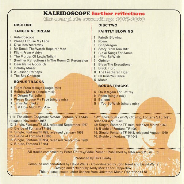 Kaleidoscope (2) : Further Reflections - The Complete Recordings 1967-1969 (2xCD, Comp, Mono)