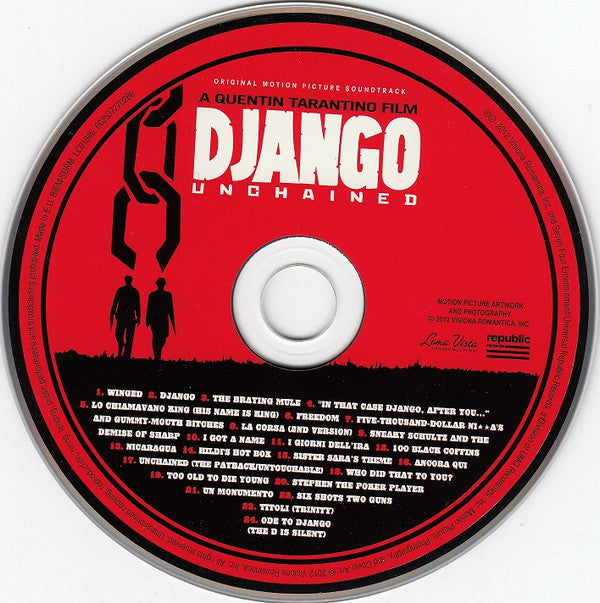 Various : Django Unchained: Original Motion Picture Soundtrack (CD, Album, Comp)