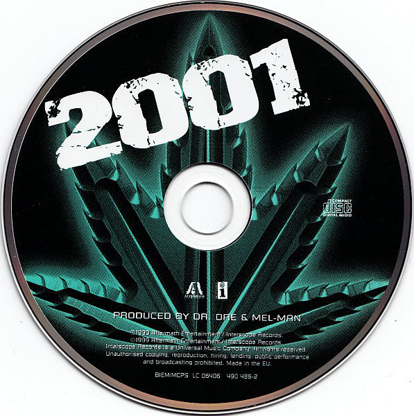 Dr. Dre : 2001 (CD, Album, Uni)