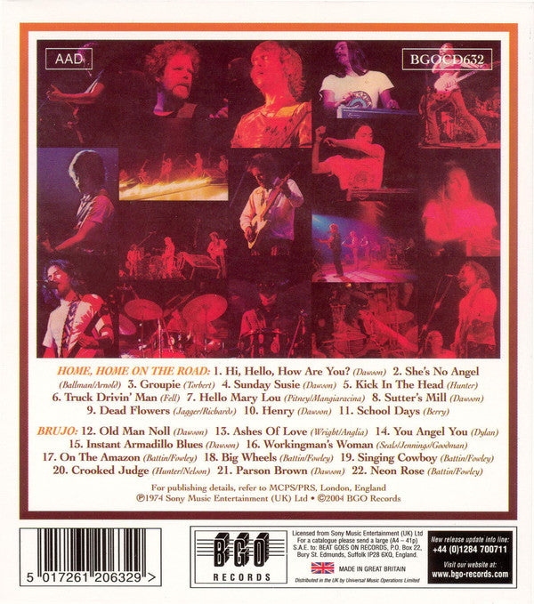 New Riders Of The Purple Sage : Home, Home On The Road / Brujo (CD, Comp, RE, RM)