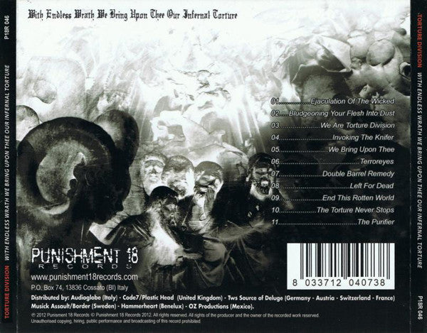 Torture Division : With Endless Wrath We Bring Upon Thee Our Infernal Torture (CD, Comp, RE)