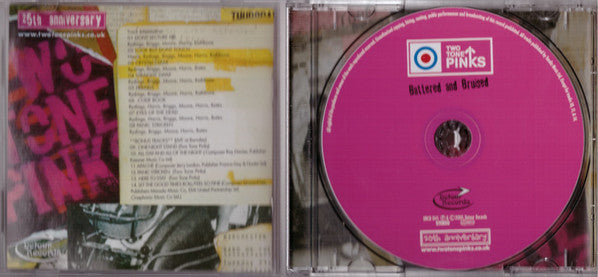 Two Tone Pinks : Battered And Bruised (CD, Comp)