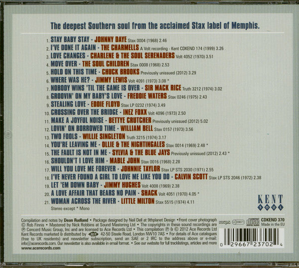 Various : Nobody Wins (Stax Southern Soul 1968-1975) (CD, Comp)