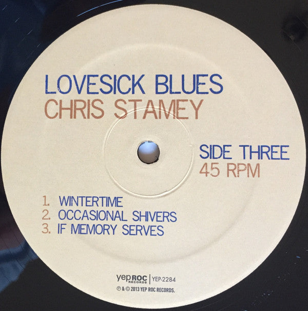 Chris Stamey : Lovesick Blues (2xLP, Album, Dlx, Ltd, 180 + CD, Album)