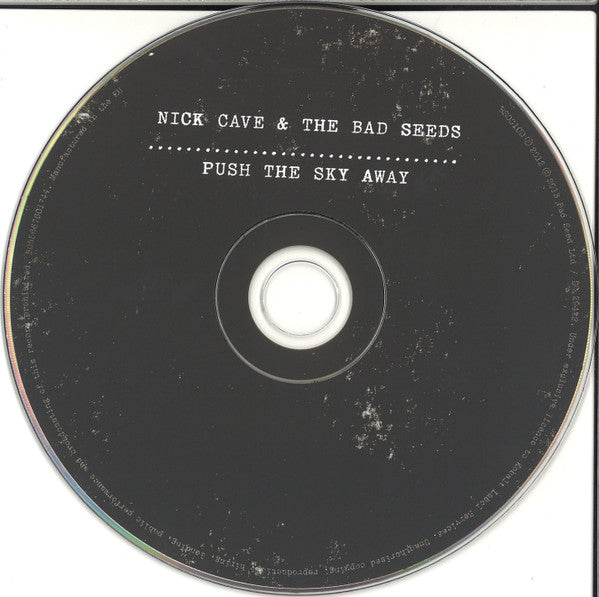 Nick Cave & The Bad Seeds : Push The Sky Away (CD, Album)