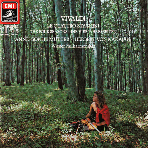 Antonio Vivaldi - Anne-Sophie Mutter, Herbert Von Karajan, Wiener Philharmoniker : Le Quattro Stagioni - The Four Seasons (CD, Album)