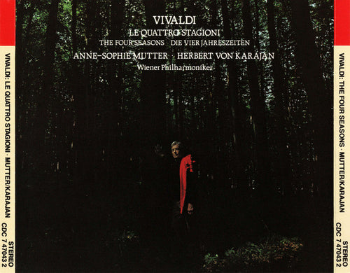 Antonio Vivaldi - Anne-Sophie Mutter, Herbert Von Karajan, Wiener Philharmoniker : Le Quattro Stagioni - The Four Seasons (CD, Album)