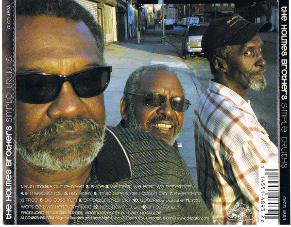 The Holmes Brothers : Simple Truths  (CD, Album)