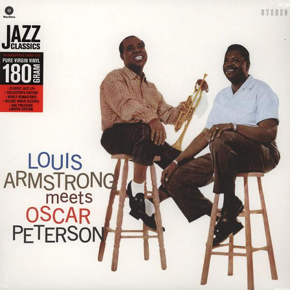 Louis Armstrong Meets Oscar Peterson : Louis Armstrong Meets Oscar Peterson (LP, Album, Ltd, RE, RM, Rec)
