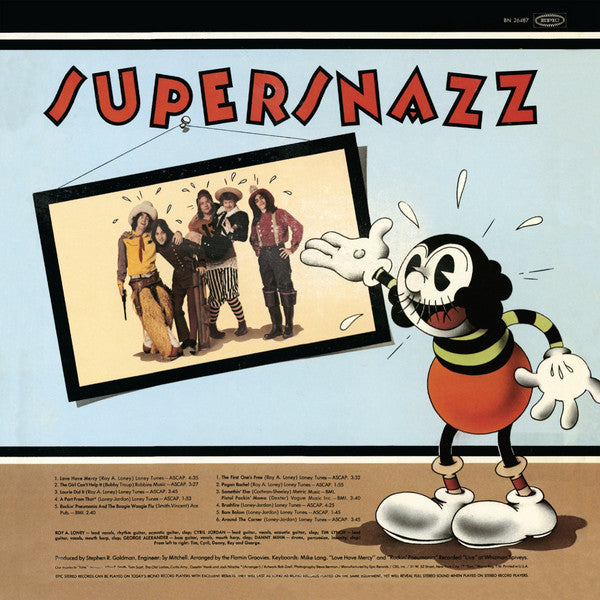 The Flamin' Groovies : Supersnazz (CD, Album, Ltd, RE, RM)