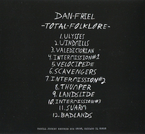 Dan Friel : Total Folklore (CD, Album)