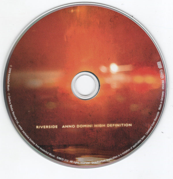 Riverside : Anno Domini High Definition (CD, Album)