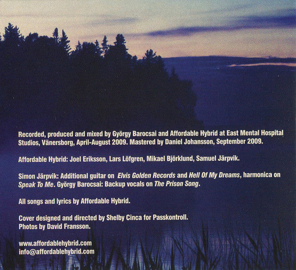 Affordable Hybrid : No Area, No Criminals (CD, Album)