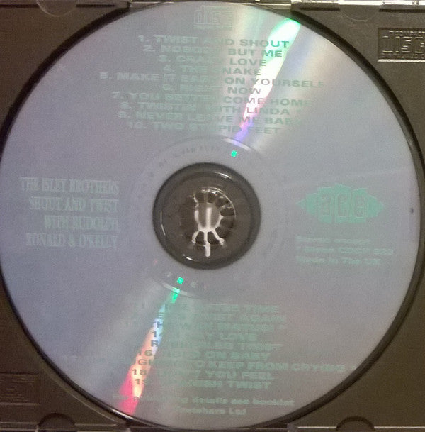 The Isley Brothers : Shout And Twist With Rudolph, Ronald & O'Kelly (CD, Comp, RE, PMD)