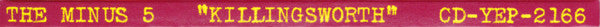 The Minus 5 : Killingsworth (CD, Album, Ltd)