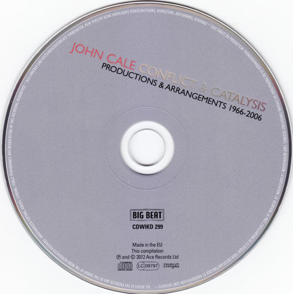 John Cale : Conflict & Catalysis (Productions & Arrangements 1966-2006) (CD, Comp)