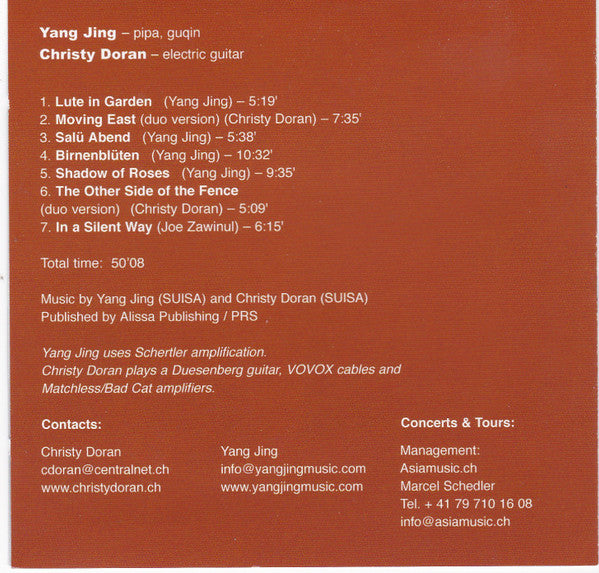 Yang Jing & Christy Doran : No.9 (CD, Album)