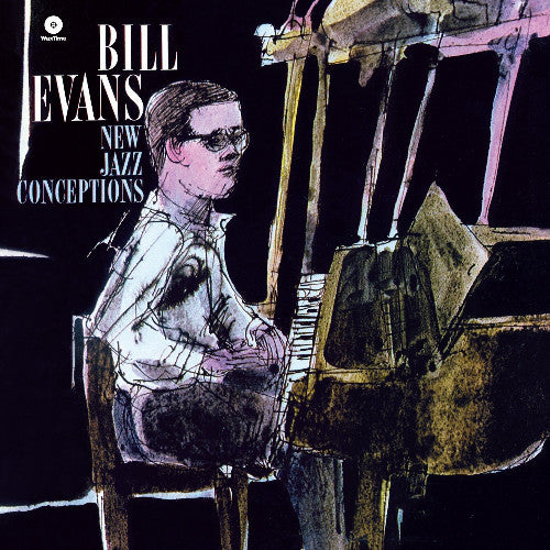 Bill Evans : New Jazz Conceptions (LP, Album, RE, 180)