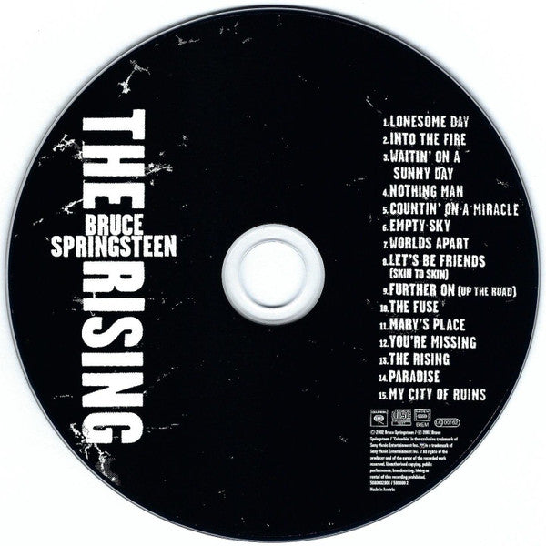Bruce Springsteen : The Rising (CD, Album, Son)