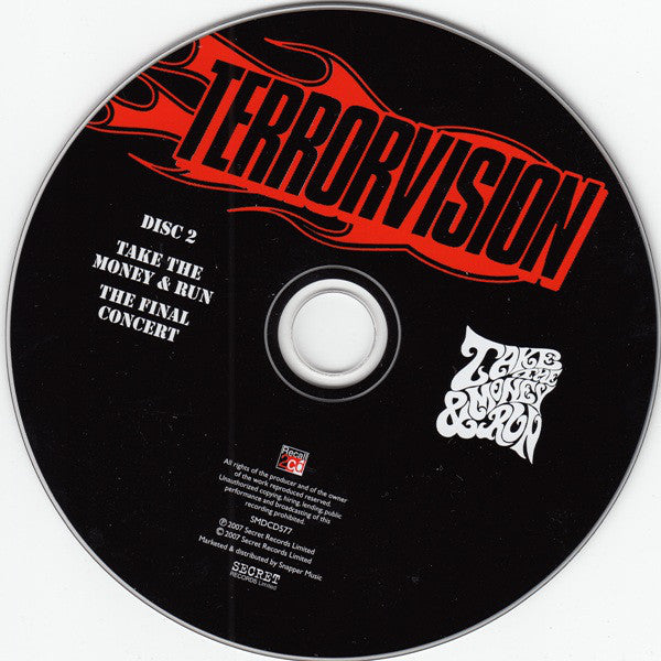 Terrorvision : Take The Money & Run - The Final Concert (2xCD, Album)