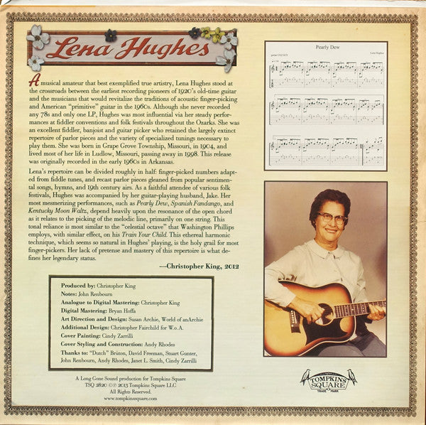 Lena Hughes : Queen Of The Flat Top Guitar (LP, RE)