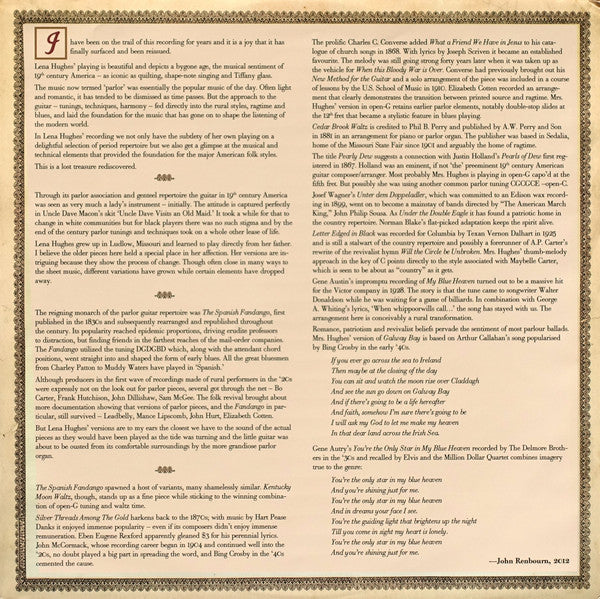 Lena Hughes : Queen Of The Flat Top Guitar (LP, RE)