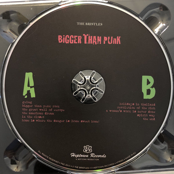 The Bristles (2) : Bigger Than Punk (CD, Album)