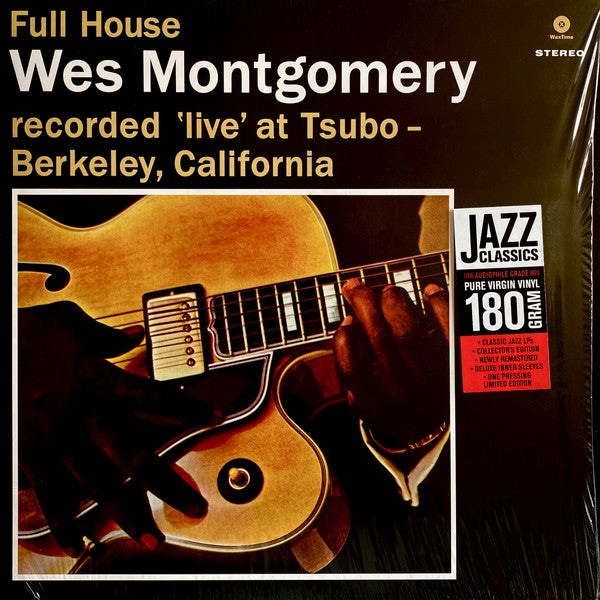 Wes Montgomery : Full House (LP, Album, Ltd, RE, RM)