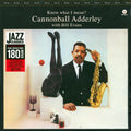 Cannonball Adderley With Bill Evans : Know What I Mean? (LP, Album, Ltd, RE, RM, 180)