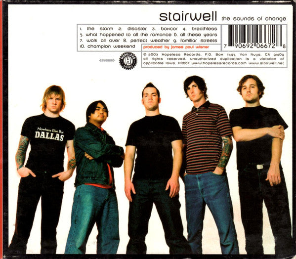 Stairwell : The Sounds Of Change (CD, Album, RE)