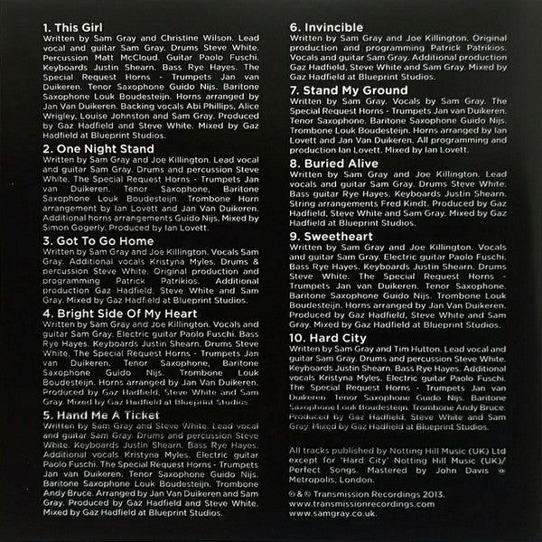 Sam Gray (4) : Too Much Of A Good Thing (CD, Album)