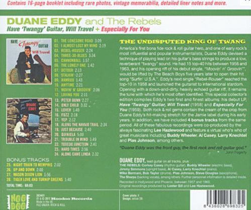 Duane Eddy : Have 'Twangy' Guitar Will Travel Plus Especially For You... (CD, Comp)