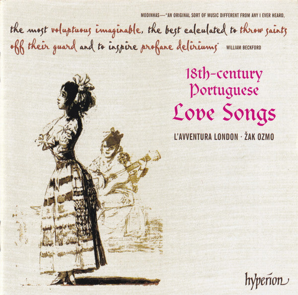 L'Avventura London, Žak Ozmo : 18th-Century Portuguese Love Songs (CD)