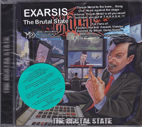 Exarsis : The Brutal State (CD, Album)
