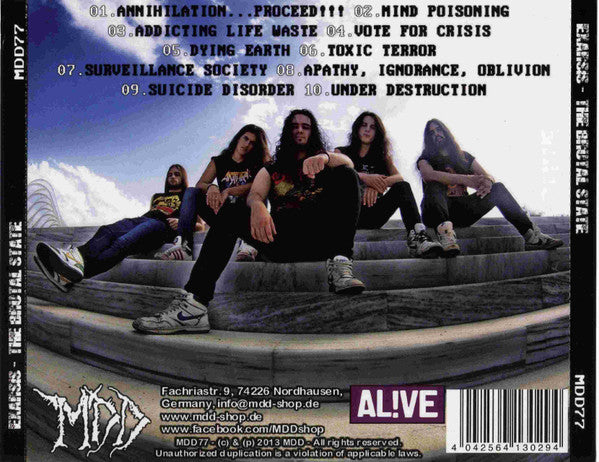 Exarsis : The Brutal State (CD, Album)