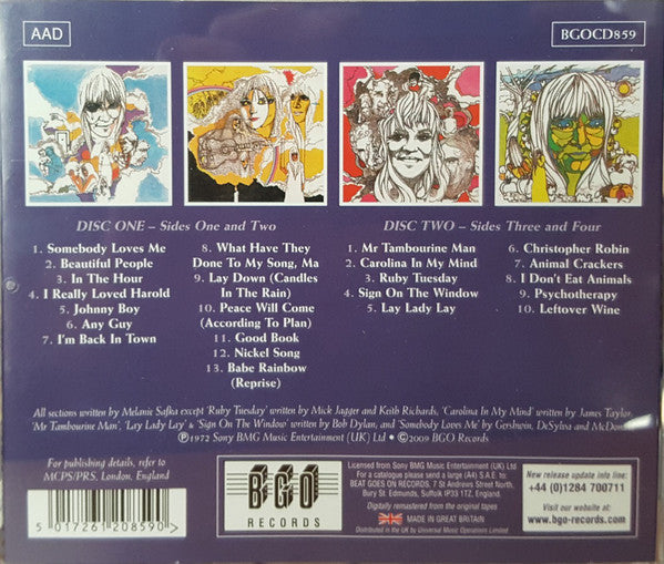 Melanie (2) : The Four Sides Of (2xCD, Comp, RE, RM, Sli)