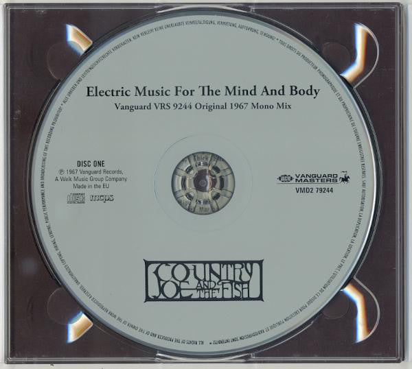 Country Joe & The Fish* : Electric Music For The Mind And Body (CD, Album, RE + CD, Album, Mono, RE)