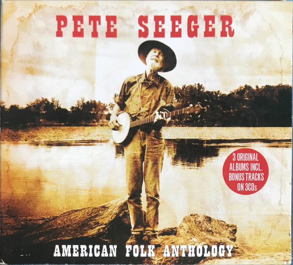 Pete Seeger : American Folk Anthology (3xCD, Comp, Dig)