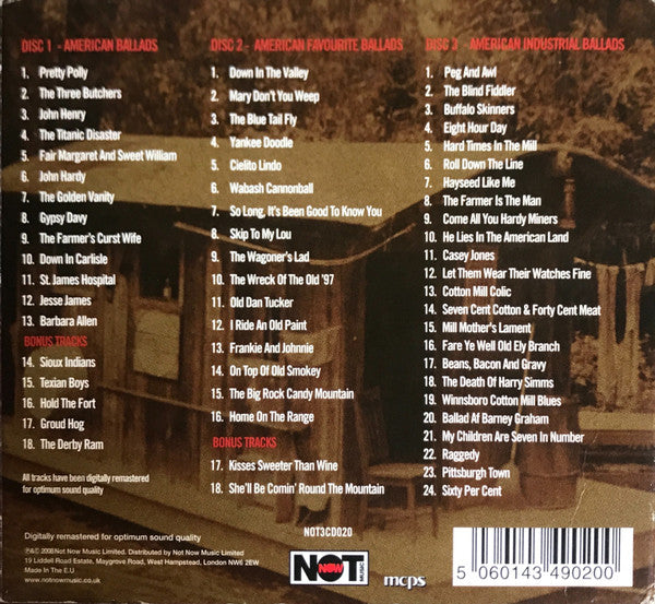 Pete Seeger : American Folk Anthology (3xCD, Comp, Dig)