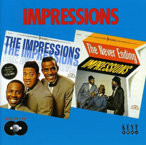 Impressions* : The Impressions / The Never Ending Impressions (CD, Comp)