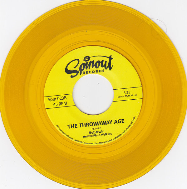 Bob Irwin & The Pluto Walkers : Joker's Wild / The Throwaway Age (7", Single)