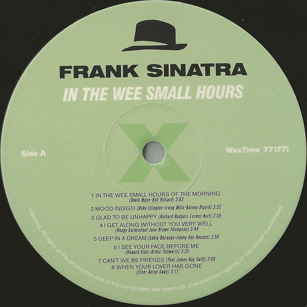 Frank Sinatra : In The Wee Small Hours (LP, Album, Ltd, RE, RM, 180)