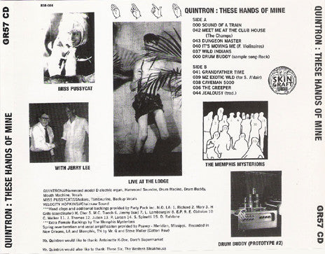 Quintron : These Hands Of Mine (CD, Album)