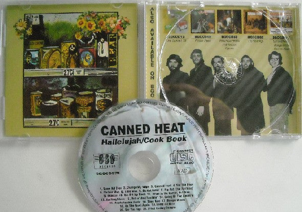 Canned Heat : Hallelujah / Cook Book (CD, Comp)