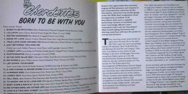 The Chordettes : Born To Be With You (CD, Comp)