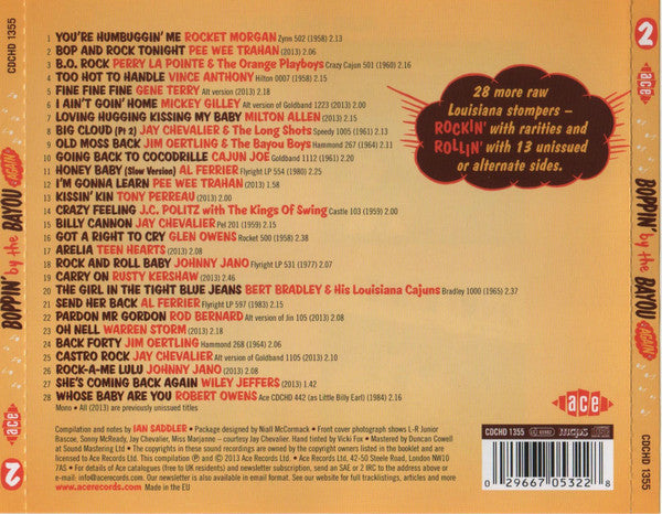 Various : Boppin' By The Bayou Again (CD, Comp)