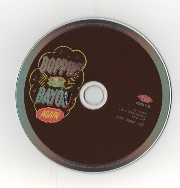 Various : Boppin' By The Bayou Again (CD, Comp)