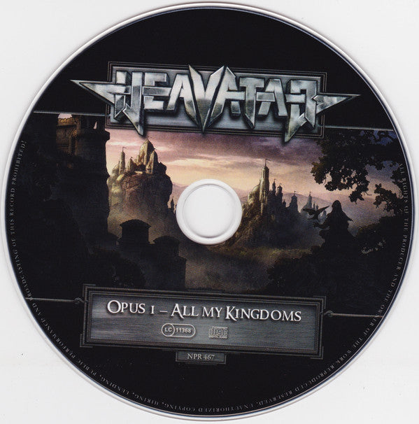 Heavatar : Opus I - All My Kingdoms (CD, Album)