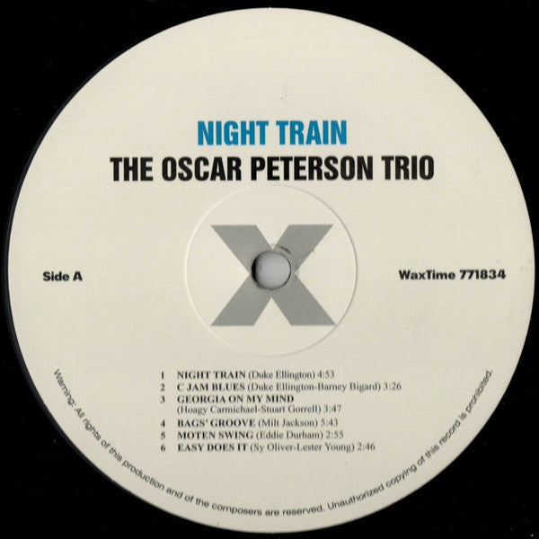 The Oscar Peterson Trio : Night Train (LP, Album, Ltd, RE, RM, 180)