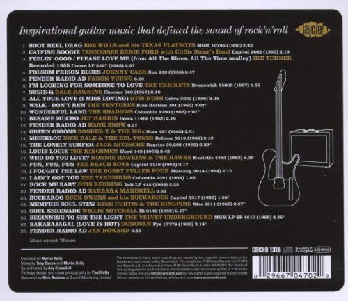 Various : Fender (The Golden Age 1950-1970) (Inspirational Guitar Music That Defined The Sound Of Rock'n'Roll) (CD, Comp, Mono)
